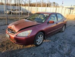 2003 Honda Accord EX en venta en Spartanburg, SC