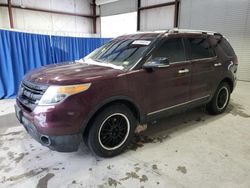 Salvage cars for sale at Hurricane, WV auction: 2011 Ford Explorer XLT