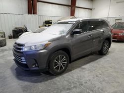 Toyota Highlander se salvage cars for sale: 2018 Toyota Highlander SE