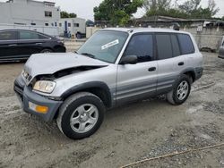 Salvage cars for sale at Opa Locka, FL auction: 1998 Toyota Rav4