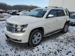 Salvage cars for sale from Copart Windsor, NJ: 2015 Chevrolet Tahoe K1500 LTZ