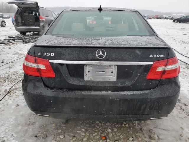 2012 Mercedes-Benz E 350 4matic