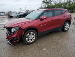 Salvage cars for sale at Lexington, KY auction: 2019 Chevrolet Blazer 2LT