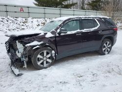 Vehiculos salvage en venta de Copart Davison, MI: 2020 Chevrolet Traverse LT