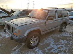 Jeep salvage cars for sale: 2001 Jeep Cherokee Sport