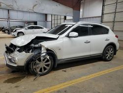 Salvage cars for sale at Mocksville, NC auction: 2017 Infiniti QX50