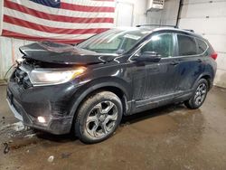 Salvage cars for sale from Copart Lyman, ME: 2017 Honda CR-V EXL