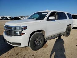 Salvage cars for sale at San Antonio, TX auction: 2015 Chevrolet Tahoe Police