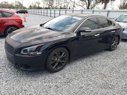 Salvage cars for sale at Riverview, FL auction: 2014 Nissan Maxima S