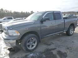 Salvage cars for sale at Windham, ME auction: 2012 Dodge RAM 1500 SLT