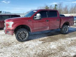 Ford salvage cars for sale: 2015 Ford F150 Supercrew