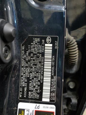 2012 Toyota Camry Base