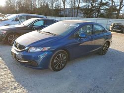 Salvage cars for sale at North Billerica, MA auction: 2013 Honda Civic EX