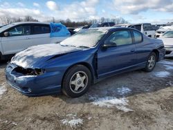 Chevrolet Montecarlo salvage cars for sale: 2005 Chevrolet Monte Carlo LS