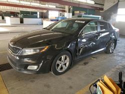 Salvage cars for sale at Dyer, IN auction: 2015 KIA Optima LX