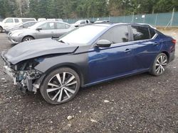 Nissan Altima sr salvage cars for sale: 2019 Nissan Altima SR