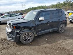 Salvage cars for sale at Greenwell Springs, LA auction: 2016 Jeep Renegade Limited