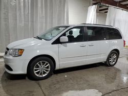 Dodge Grand Caravan sxt salvage cars for sale: 2014 Dodge Grand Caravan SXT