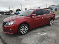 Nissan salvage cars for sale: 2016 Nissan Sentra S