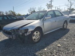 Salvage cars for sale at Riverview, FL auction: 2002 Honda Accord EX