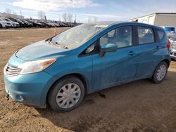 Salvage cars for sale at Rocky View County, AB auction: 2015 Nissan Versa Note S