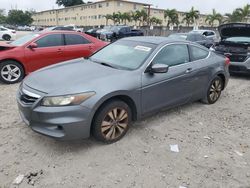 Salvage cars for sale at Opa Locka, FL auction: 2012 Honda Accord EXL