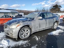 Salvage cars for sale at Grantville, PA auction: 2011 Infiniti M37 X