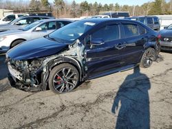 Salvage cars for sale at Exeter, RI auction: 2020 Toyota Corolla SE