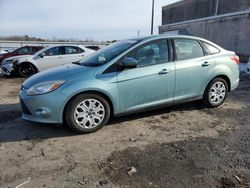 Salvage cars for sale at Fredericksburg, VA auction: 2012 Ford Focus SE