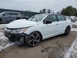 Salvage cars for sale at Finksburg, MD auction: 2016 Honda Accord EXL