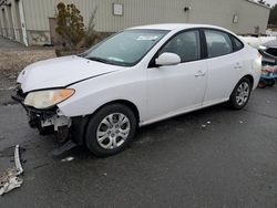 Hyundai salvage cars for sale: 2010 Hyundai Elantra Blue