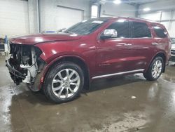 Vehiculos salvage en venta de Copart Cleveland: 2016 Dodge Durango Citadel