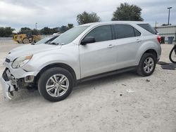 Salvage cars for sale at Apopka, FL auction: 2017 Chevrolet Equinox LS