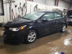 Salvage cars for sale at Elgin, IL auction: 2018 Chevrolet Cruze LT