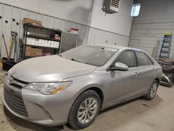 2016 Toyota Camry LE en venta en Des Moines, IA