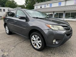 Salvage cars for sale from Copart North Billerica, MA: 2014 Toyota Rav4 Limited