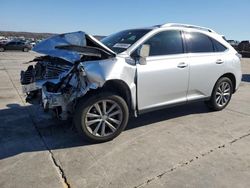 Salvage cars for sale at Grand Prairie, TX auction: 2014 Lexus RX 350