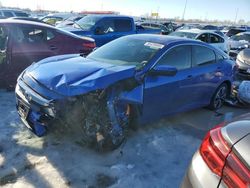 Salvage cars for sale from Copart Cahokia Heights, IL: 2016 Honda Civic EX