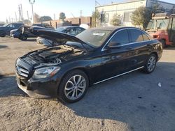 Salvage cars for sale at Wilmington, CA auction: 2016 Mercedes-Benz C300