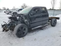 Salvage trucks for sale at London, ON auction: 2017 Chevrolet Silverado K1500 Custom