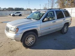 Jeep salvage cars for sale: 2003 Jeep Grand Cherokee Limited