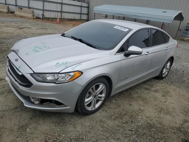 2018 Ford Fusion SE Hybrid