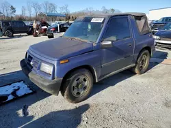 Salvage cars for sale at Spartanburg, SC auction: 1998 Chevrolet Tracker