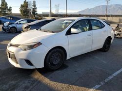 2016 Toyota Corolla L en venta en Rancho Cucamonga, CA