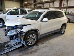 Salvage cars for sale at Eldridge, IA auction: 2012 Volkswagen Tiguan S