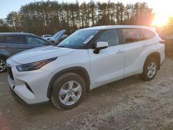 Toyota Highlander salvage cars for sale: 2023 Toyota Highlander Hybrid LE