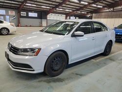 Volkswagen salvage cars for sale: 2017 Volkswagen Jetta S