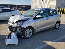 Salvage cars for sale at Fresno, CA auction: 2020 Chevrolet Spark 1LT