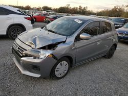 Salvage cars for sale at Riverview, FL auction: 2021 Mitsubishi Mirage ES