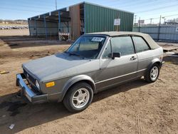 Volkswagen Cabrio salvage cars for sale: 1985 Volkswagen Golf Cabriolet DLX